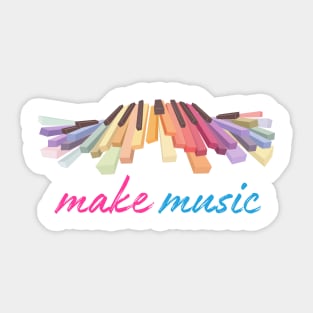 Make Music Sticker